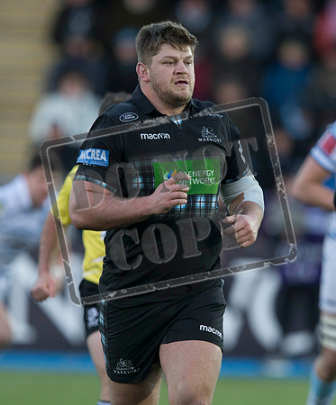 Glasgow Warriors v Cardiff Scotstoun stadium, Glasgow. Scotland. UK - 13 January 2019. SPFL, Football,