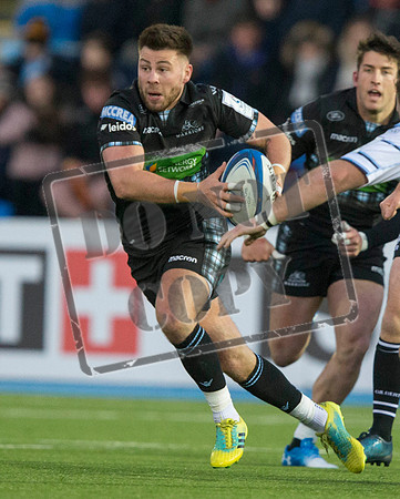 Glasgow Warriors v Cardiff Scotstoun stadium, Glasgow. Scotland. UK - 13 January 2019. SPFL, Football,
