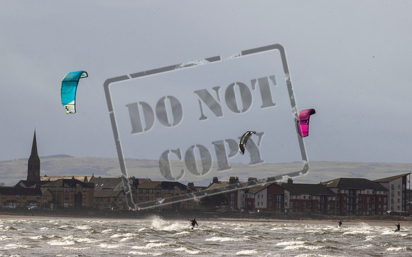kitesurfing
