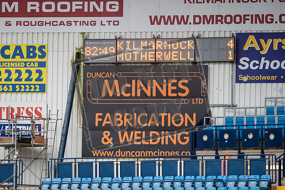 SPFL, Kilmarnock v Motherwell