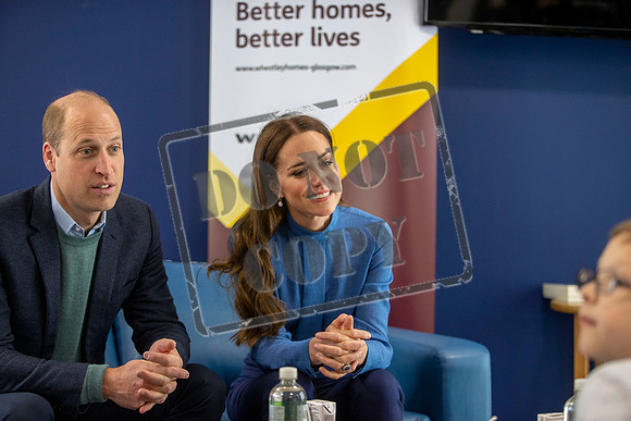 The Duke and Duchess of Cambridge  visited Glasgow