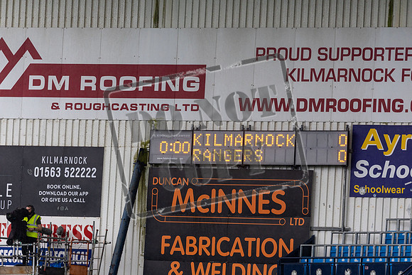 Kilmarnock v rangers