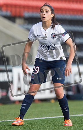 Soccer - UEFA Women's Champions League - Quarter Final - Glasgow City v Paris St Germain - Excelsior Stadium