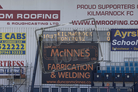 Scottish Cup, kilmarnock v montrose