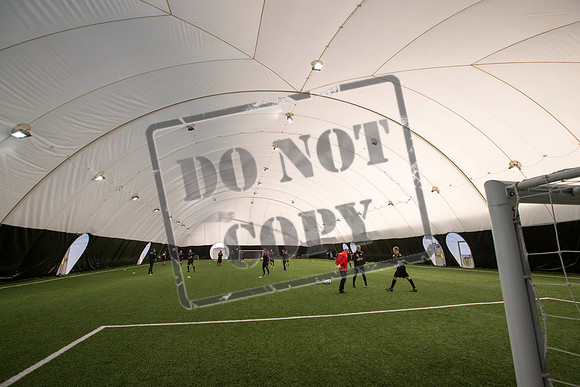 St Mirren training under the Dome