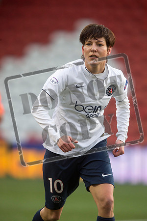 Soccer - UEFA Women's Champions League - Quarter Final - Glasgow City v Paris St Germain - Excelsior Stadium