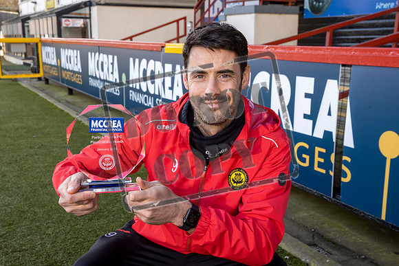 Partick thistle FC, McCrea FS Brian Graham POM