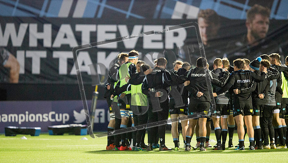 07/12/17 / EUROPEAN RUGBY CHAMPIONS CUPGLASGOW WARRIORS V MONTPELLIER - SCOTSTOUN - GLASGOW