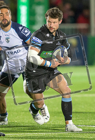 07/12/17 / EUROPEAN RUGBY CHAMPIONS CUPGLASGOW WARRIORS V MONTPELLIER - SCOTSTOUN - GLASGOW