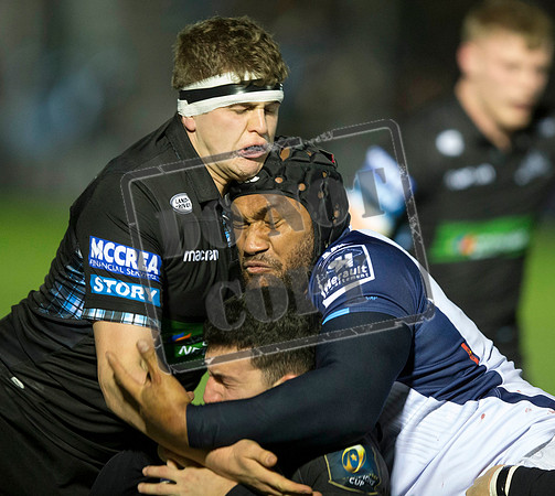 07/12/17 / EUROPEAN RUGBY CHAMPIONS CUPGLASGOW WARRIORS V MONTPELLIER - SCOTSTOUN - GLASGOW