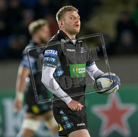 07/12/17 / EUROPEAN RUGBY CHAMPIONS CUPGLASGOW WARRIORS V MONTPELLIER - SCOTSTOUN - GLASGOW