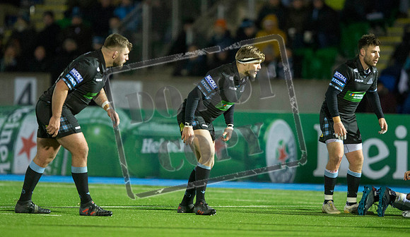 07/12/17 / EUROPEAN RUGBY CHAMPIONS CUPGLASGOW WARRIORS V MONTPELLIER - SCOTSTOUN - GLASGOW