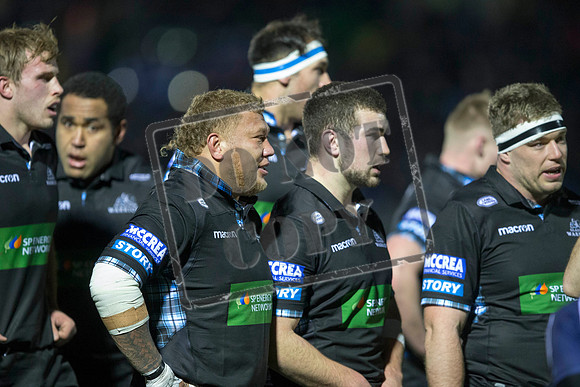 07/12/17 / EUROPEAN RUGBY CHAMPIONS CUPGLASGOW WARRIORS V MONTPELLIER - SCOTSTOUN - GLASGOW