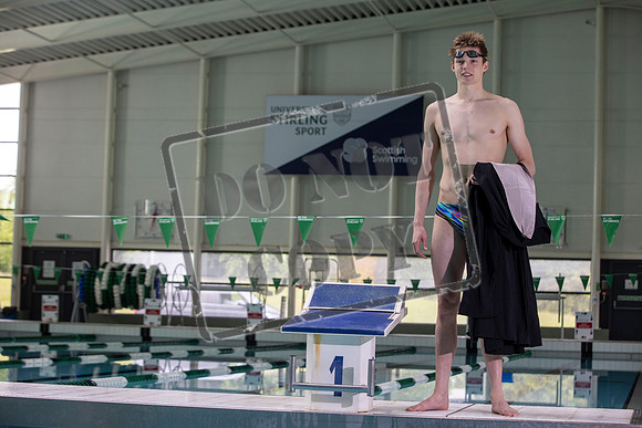 University of Stirling swimming Duncan Scott