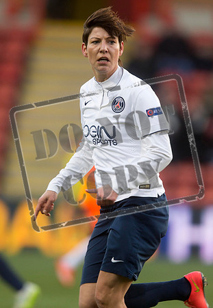 Soccer - UEFA Women's Champions League - Quarter Final - Glasgow City v Paris St Germain - Excelsior Stadium