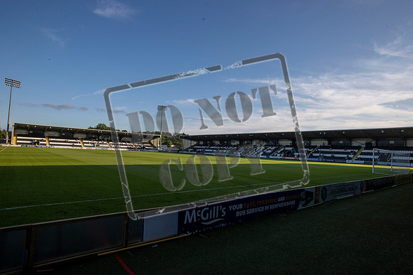 Scottish League Cup St Mirren v Dunfermline