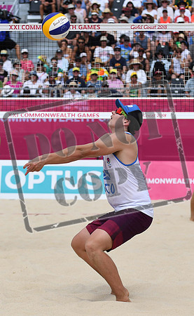 Mens beach volleyball 100418