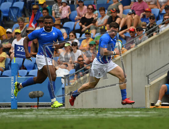 Day 10 Rugby 7 - Scotland v Papua New Guinea- Robina Stadium Gold Coast 2018