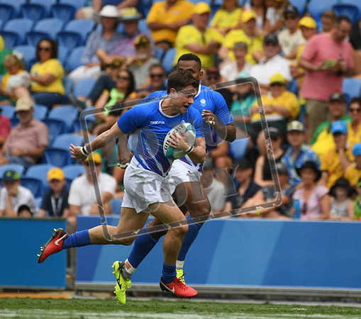 Day 10 Rugby 7 - Scotland v Papua New Guinea- Robina Stadium Gold Coast 2018