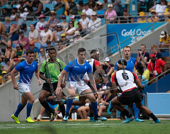 Day 10 Rugby 7 - Scotland v Papua New Guinea- Robina Stadium Gold Coast 2018