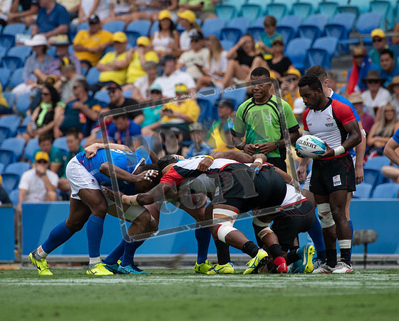 Day 10 Rugby 7 - Scotland v Papua New Guinea- Robina Stadium Gold Coast 2018