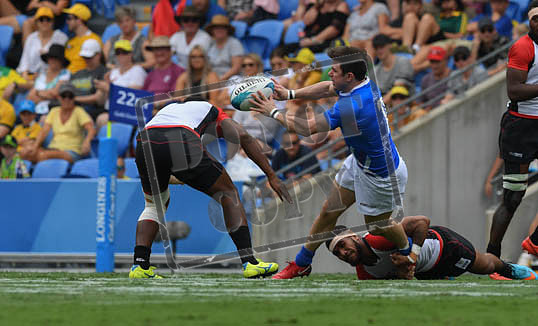 Day 10 Rugby 7 - Scotland v Papua New Guinea- Robina Stadium Gold Coast 2018