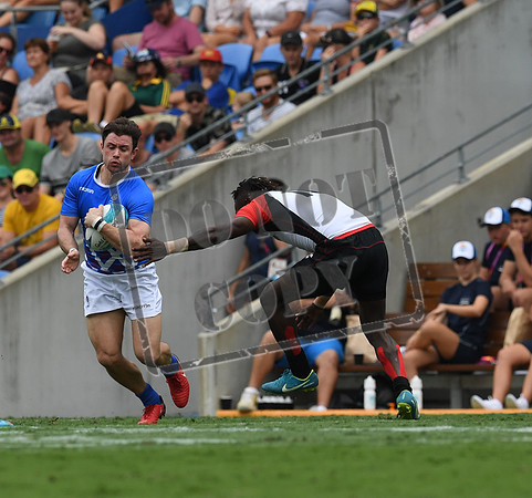 Day 10 Rugby 7 - Scotland v Papua New Guinea- Robina Stadium Gold Coast 2018