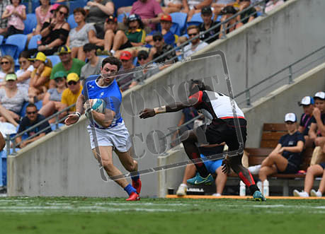 Day 10 Rugby 7 - Scotland v Papua New Guinea- Robina Stadium Gold Coast 2018