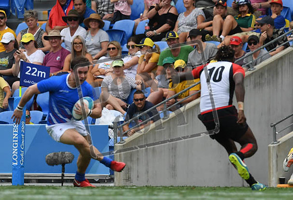 Day 10 Rugby 7 - Scotland v Papua New Guinea- Robina Stadium Gold Coast 2018
