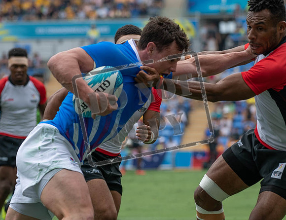 Day 10 Rugby 7 - Scotland v Papua New Guinea- Robina Stadium Gold Coast 2018
