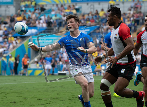 Day 10 Rugby 7 - Scotland v Papua New Guinea- Robina Stadium Gold Coast 2018