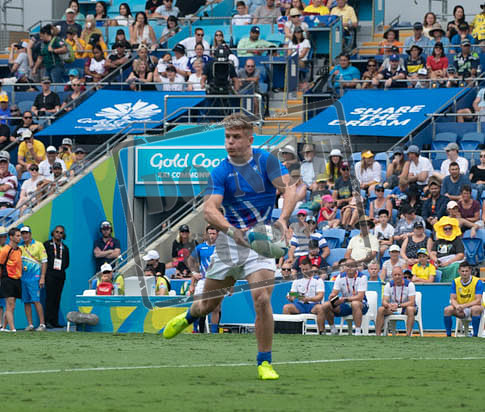 Day 10 Rugby 7 - Scotland v Papua New Guinea- Robina Stadium Gold Coast 2018