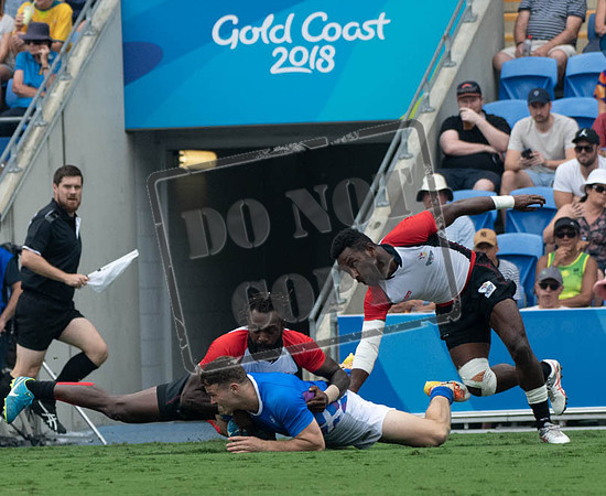 Day 10 Rugby 7 - Scotland v Papua New Guinea- Robina Stadium Gold Coast 2018