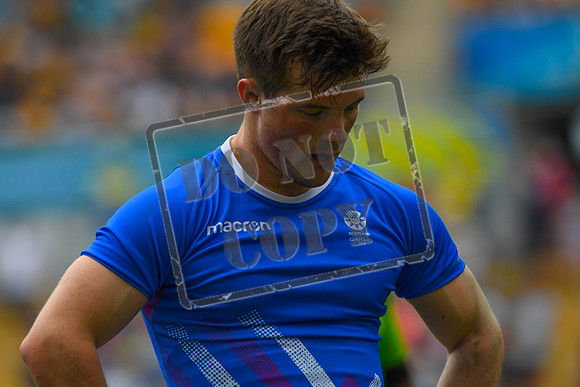 Day 10 Rugby 7 - Scotland v Papua New Guinea- Robina Stadium Gold Coast 2018