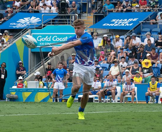 Day 10 Rugby 7 - Scotland v Papua New Guinea- Robina Stadium Gold Coast 2018