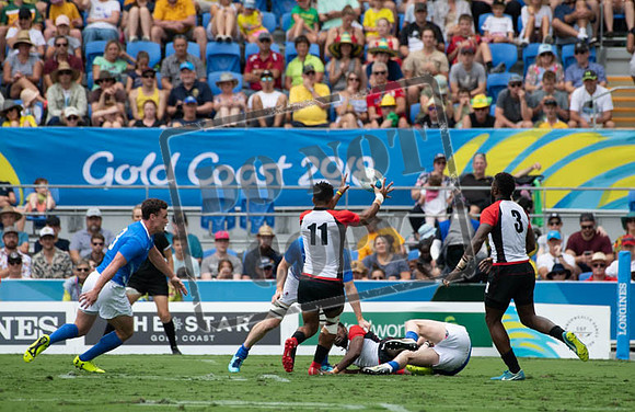 Day 10 Rugby 7 - Scotland v Papua New Guinea- Robina Stadium Gold Coast 2018
