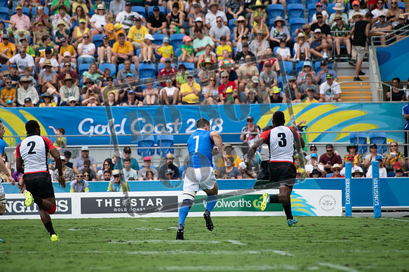 Day 10 Rugby 7 - Scotland v Papua New Guinea- Robina Stadium Gold Coast 2018