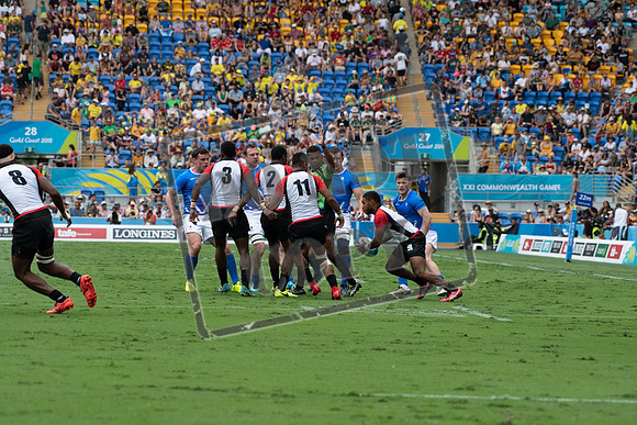 Day 10 Rugby 7 - Scotland v Papua New Guinea- Robina Stadium Gold Coast 2018