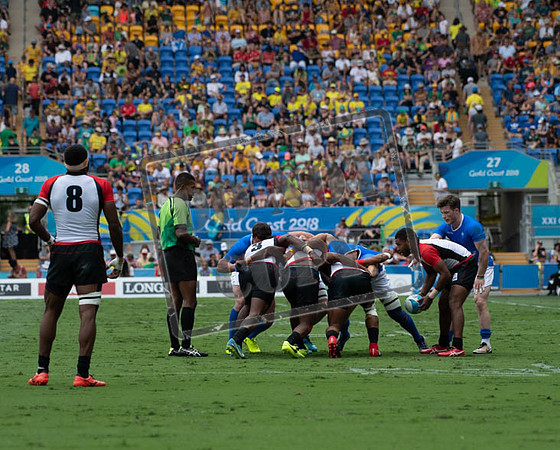 Day 10 Rugby 7 - Scotland v Papua New Guinea- Robina Stadium Gold Coast 2018