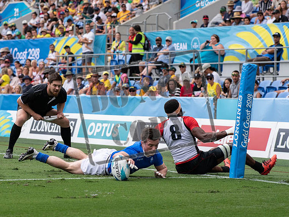 Day 10 Rugby 7 - Scotland v Papua New Guinea- Robina Stadium Gold Coast 2018
