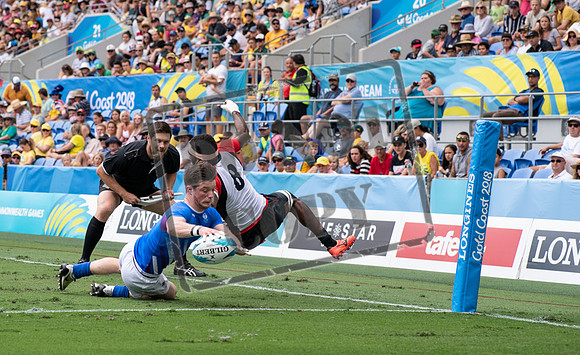 Day 10 Rugby 7 - Scotland v Papua New Guinea- Robina Stadium Gold Coast 2018
