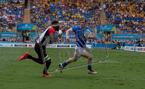 Day 10 Rugby 7 - Scotland v Papua New Guinea- Robina Stadium Gold Coast 2018