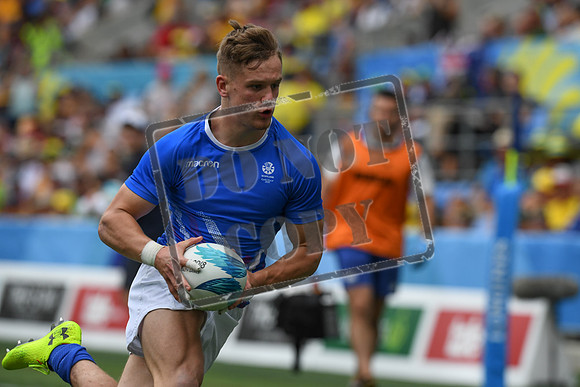 Day 10 Rugby 7 - Scotland v Papua New Guinea- Robina Stadium Gold Coast 2018