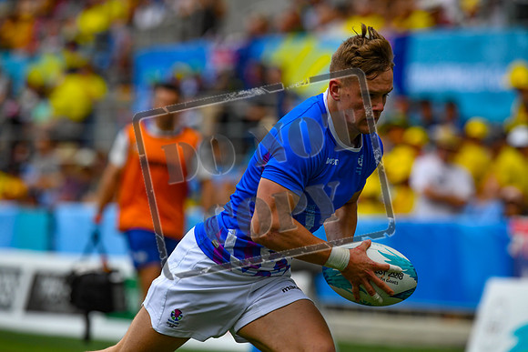 Day 10 Rugby 7 - Scotland v Papua New Guinea- Robina Stadium Gold Coast 2018