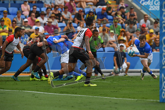 Day 10 Rugby 7 - Scotland v Papua New Guinea- Robina Stadium Gold Coast 2018