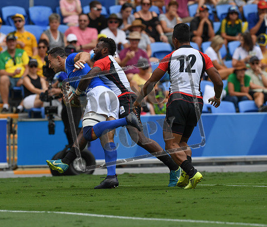 Day 10 Rugby 7 - Scotland v Papua New Guinea- Robina Stadium Gold Coast 2018