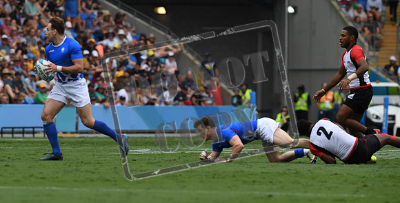 Day 10 Rugby 7 - Scotland v Papua New Guinea- Robina Stadium Gold Coast 2018