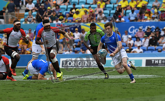 Day 10 Rugby 7 - Scotland v Papua New Guinea- Robina Stadium Gold Coast 2018