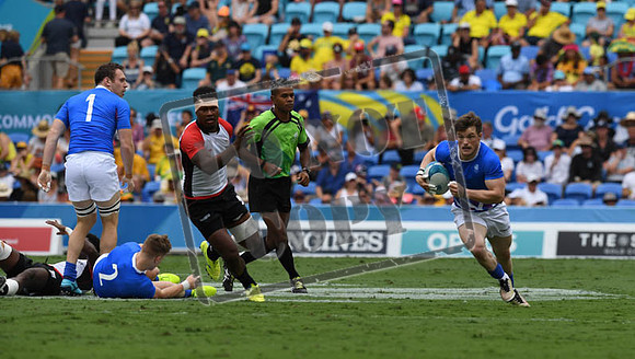 Day 10 Rugby 7 - Scotland v Papua New Guinea- Robina Stadium Gold Coast 2018