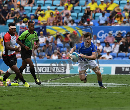 Day 10 Rugby 7 - Scotland v Papua New Guinea- Robina Stadium Gold Coast 2018